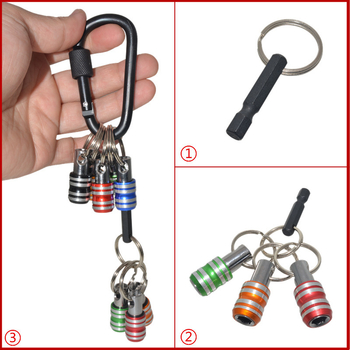 Neutral αλουμινενιος προεκτατης ραβδου με τρεις αυλακώσεις, γρήγορη αλλαγή θήκης και κεφαλή bit 1/4 ίντσας