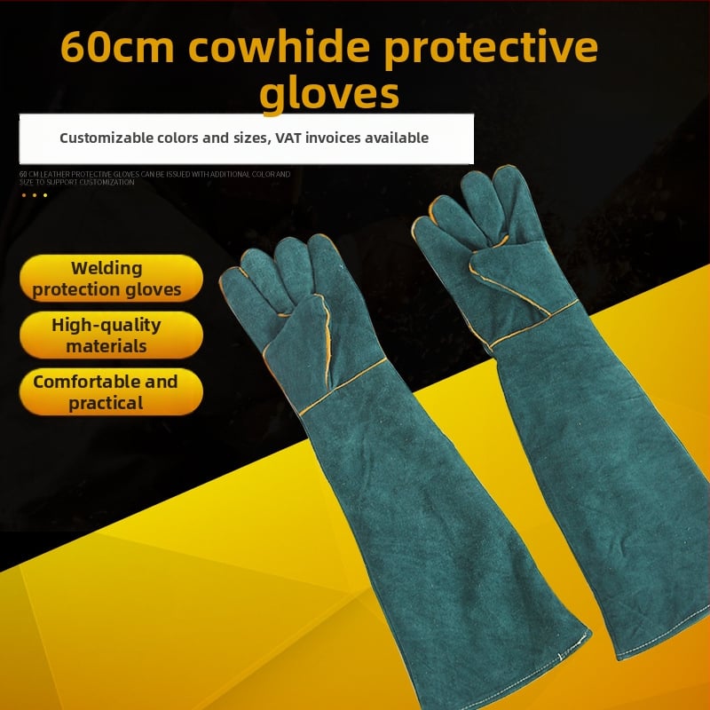 Quansheng karvės odos suvirinimo pirštinės – apsauginės pirštinės suvirinimui