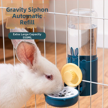 Κρεμαστό ποτιστήρι νερού και ταϊστρα για μικρά ζώα – αυτόματη τροφοδοσία, τύπος κλουβιού