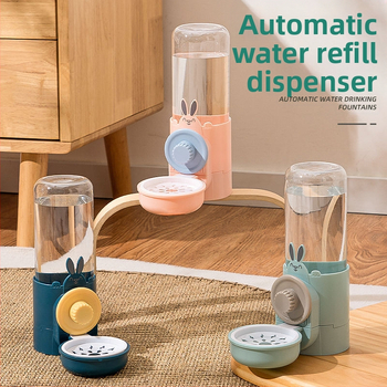 Κρεμαστό ποτιστήρι νερού και ταϊστρα για μικρά ζώα – αυτόματη τροφοδοσία, τύπος κλουβιού