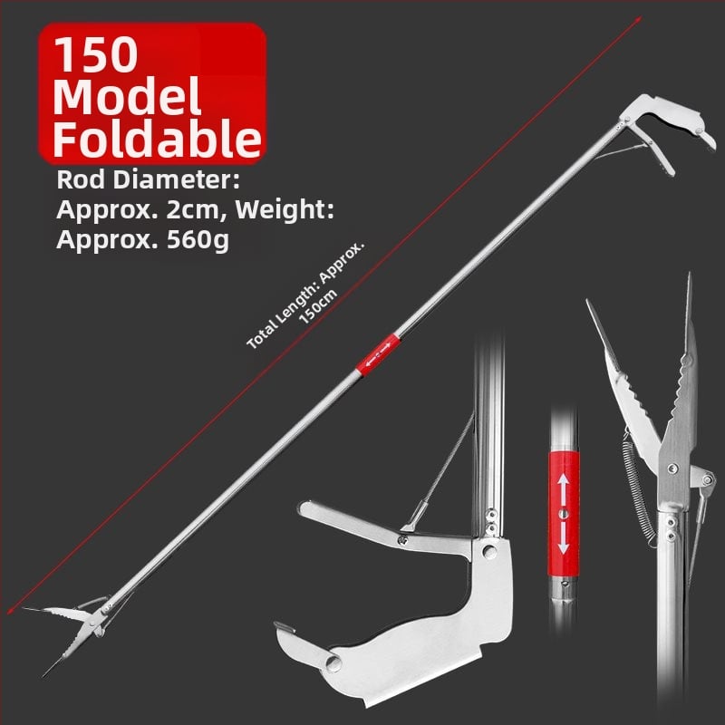 Plastmasas teleskopisks klips ar garu rokturi higiēnai tualetes tīrīšanai