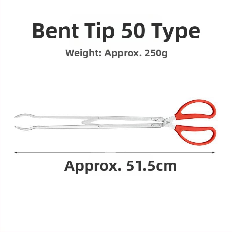 Plastmasas teleskopisks klips ar garu rokturi higiēnai tualetes tīrīšanai