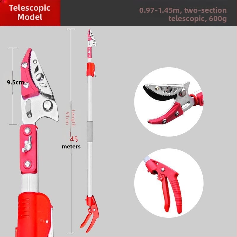 Plastmasas teleskopisks klips ar garu rokturi higiēnai tualetes tīrīšanai