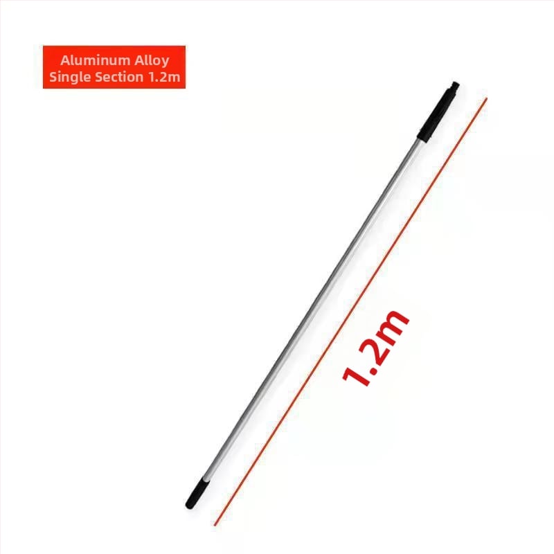 Χειροκίνητο σετ εργαλείων καθαρισμού παραθύρων με τηλεσκοπικό κοντάρι — ξύστρα για γυαλί, βούρτσα και σφουγγάρι (πολυπροπυλένιο)