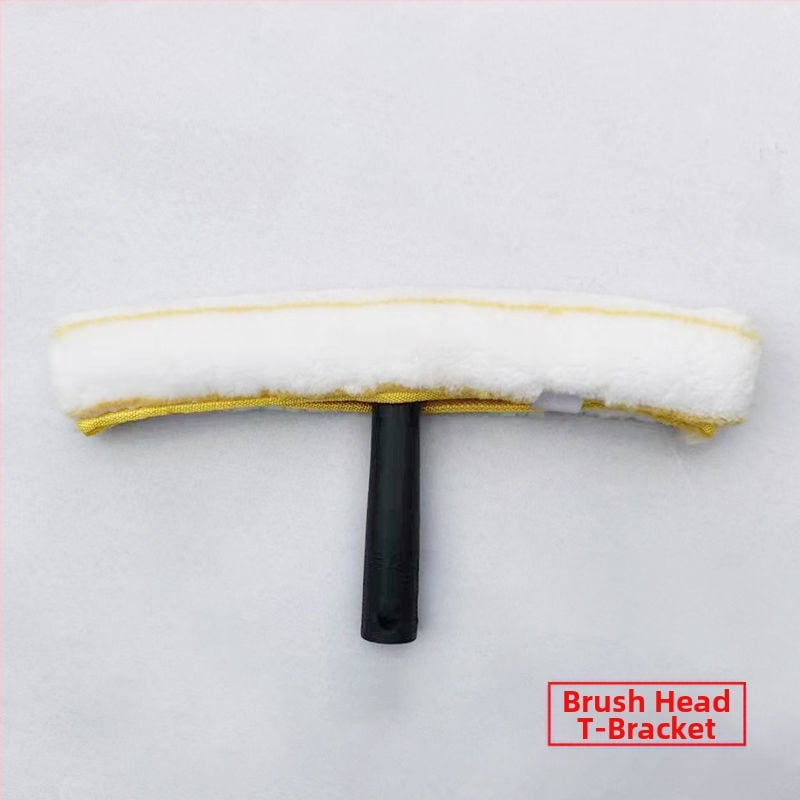 Χειροκίνητο σετ εργαλείων καθαρισμού παραθύρων με τηλεσκοπικό κοντάρι — ξύστρα για γυαλί, βούρτσα και σφουγγάρι (πολυπροπυλένιο)