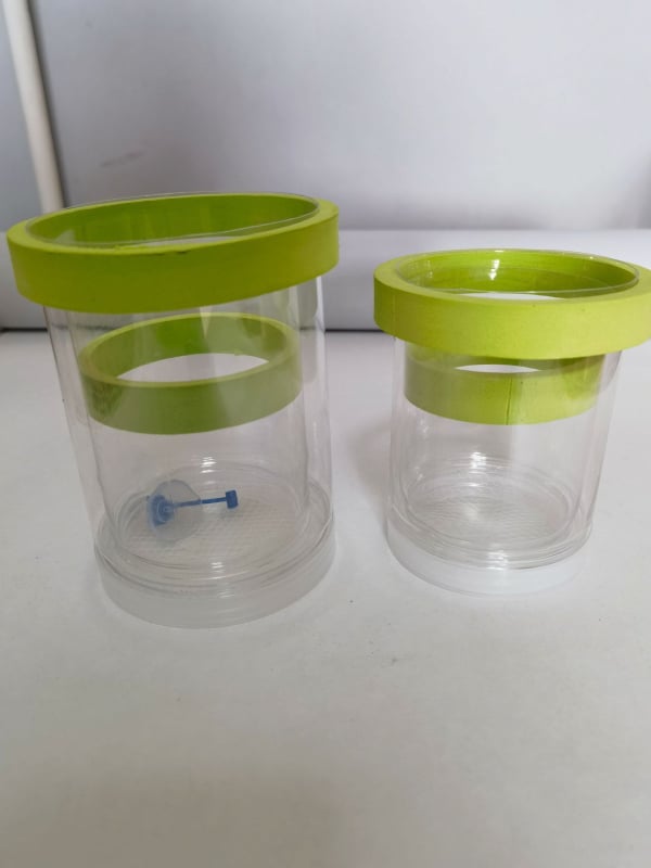 Blue bay Plaukiojanti veisimo izoliacijos dėžutė guppy`ams – plastikinis inkubatorius mažoms žuvelėms