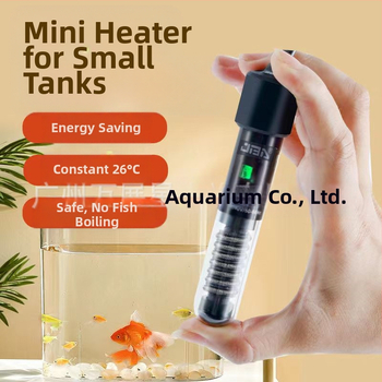 Automātisks konstanttemperatūras akvārija apkures stienis, stikla korpuss, 25–50W, 0,5 kg, Jingbang, piemērots maziem akvārijiem ar zivīm un bruņurupučiem