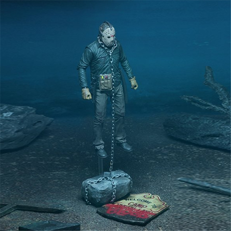 Horror gyanta akváriumi lámpa, gyűjtő figura, modell A6; anyag: szintetikus gyanta/plasztik