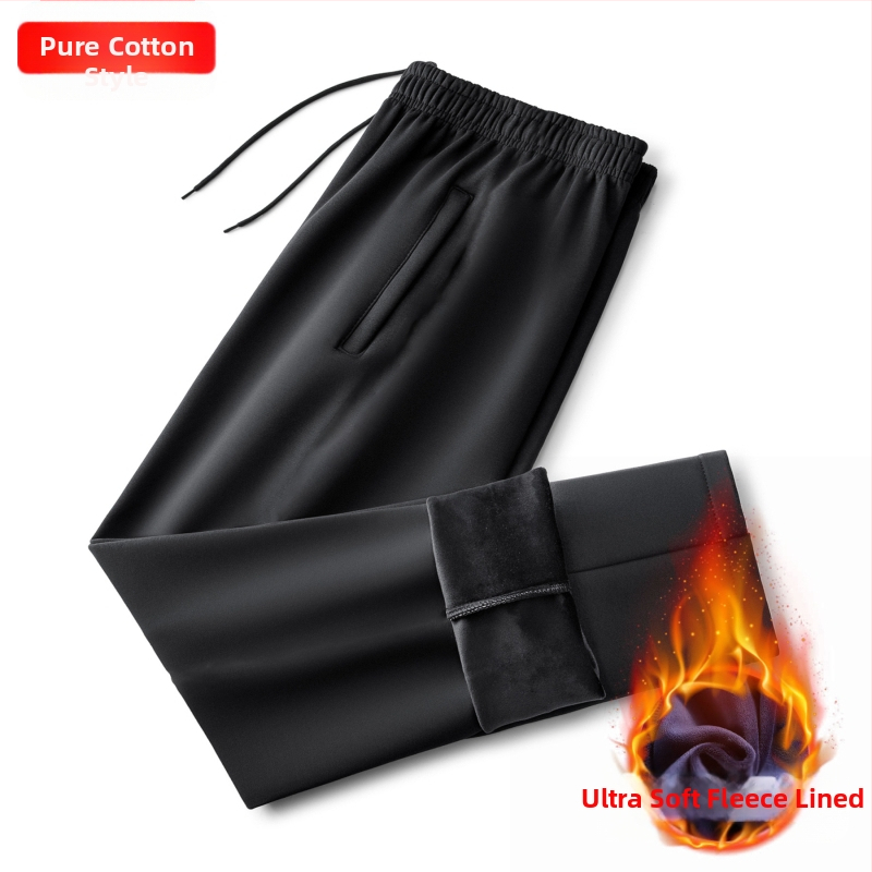 Unisex skolas formas bikses, vaļīgs taisns piegriezums, kokvilnas audums, ziemas siltums, vidusskolas skolēniem