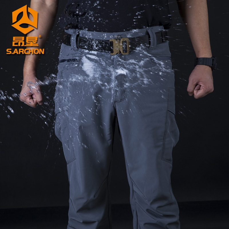 Softshell панталони за открито, унисекс, поларена подплата, ветроустойчиви, водоустойчиви, за зимни походи