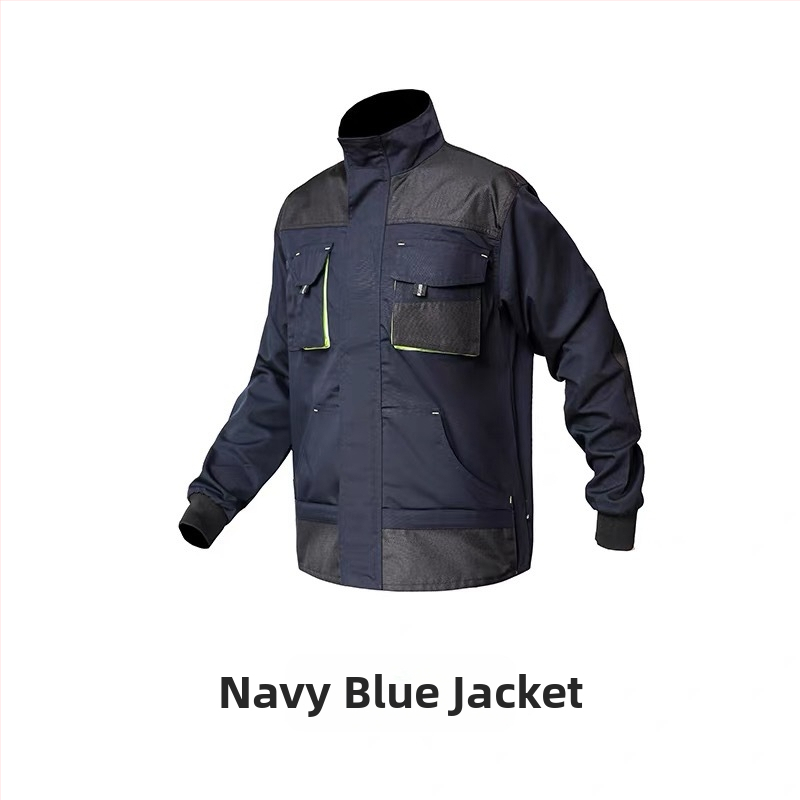 Automobilių remonto darbo drabužių komplektas, patvarus Oxford audinys, dviejų dalių komplektas su daugybe kišenių, dulkių apsauga, galimybė siuvinėti.