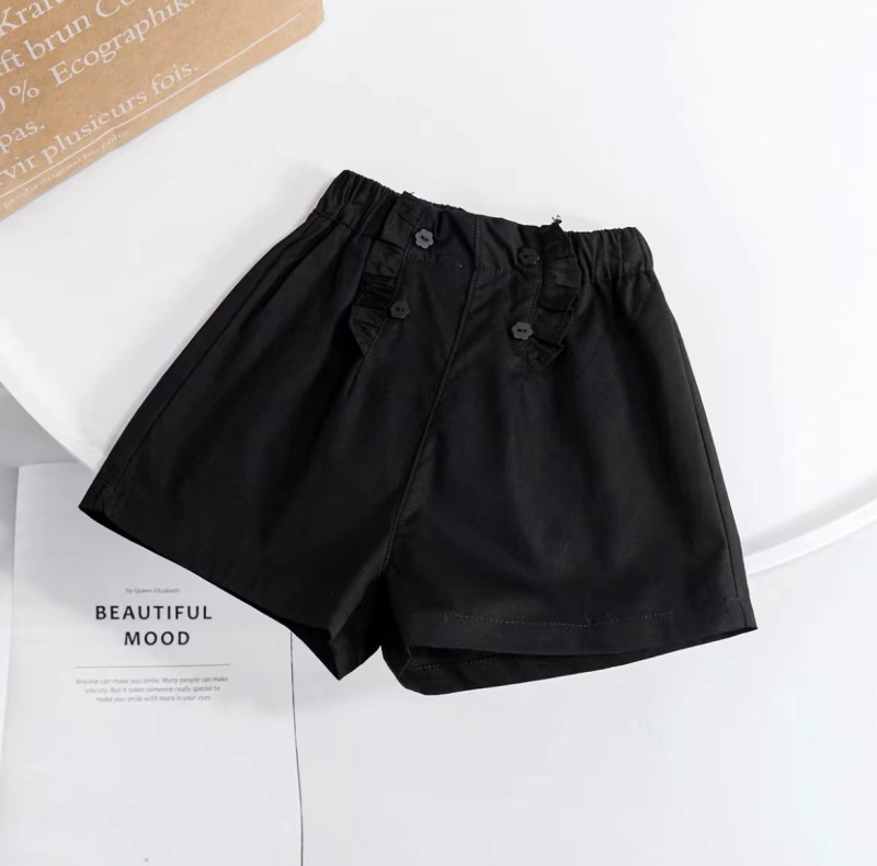 Κοριτσίστικα τζιν σορτς, 95% βαμβάκι, μεσαία μέση, καλοκαίρι 2025, για ηλικίες 1–3 ετών, κορεατικού στυλ καθημερινά σορτς