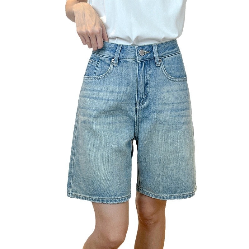 Ženske traperice, visoka straž, široke nogavice, srednja duljina, mješavina pamuka i elastana (50-70% pamuka, elastan <30%), casual vintage stil