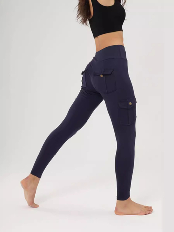 Milk Silk jóga leggings, cropped hossz, szoros fazon, 80–90% poliészter/spandex, közepes vastagság