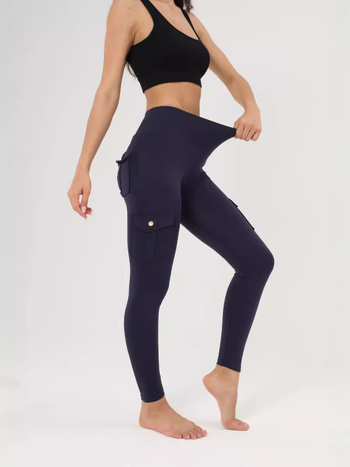 Milk Silk jóga leggings, cropped hossz, szoros fazon, 80–90% poliészter/spandex, közepes vastagság