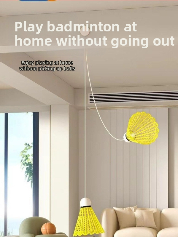 Тренажор за бадминтон, рамка от желязна сплав, 95–100 г, дръжка G2, ракетка за директен удар