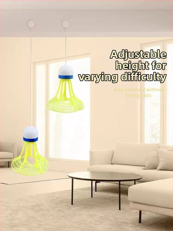 Тренажор за бадминтон, рамка от желязна сплав, 95–100 г, дръжка G2, ракетка за директен удар