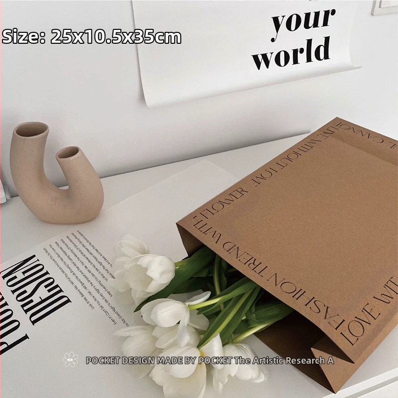 Kraft popieriaus maišo rekvizitas gėlių kompozicijoms ir fotografavimui | Medžiaga: Kita; Rankų darbas: Kita; Tipas: Kita; IP leidimas: Ne