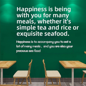 3D ακρυλικός τοίχος αυτοκόλλητο – γεωμετρική αφηρημένη μορφή, διάκοσμος για εστιατόριο, αδιάβροχο, απλός και μοντέρνος στυλ