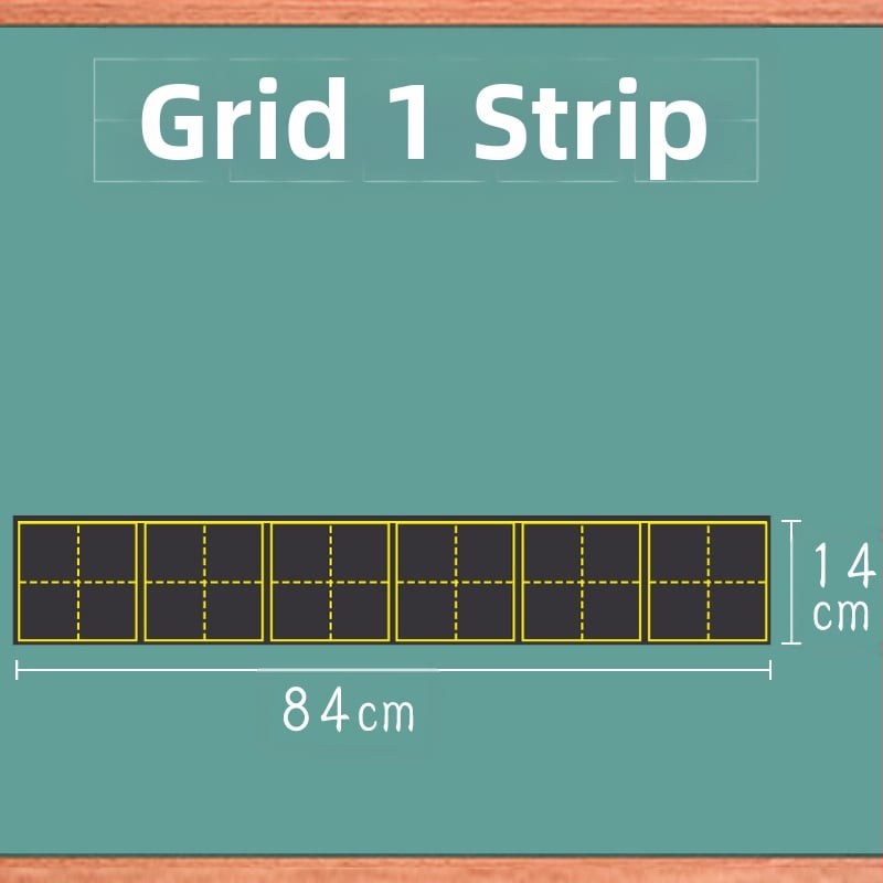 Magnėzinė rašomoji lenta su mediniu paneliu, vienpusė; prekė Other; specifikacija Other; rašymo tinkleliai su keturiomis ir trimis eilutėmis