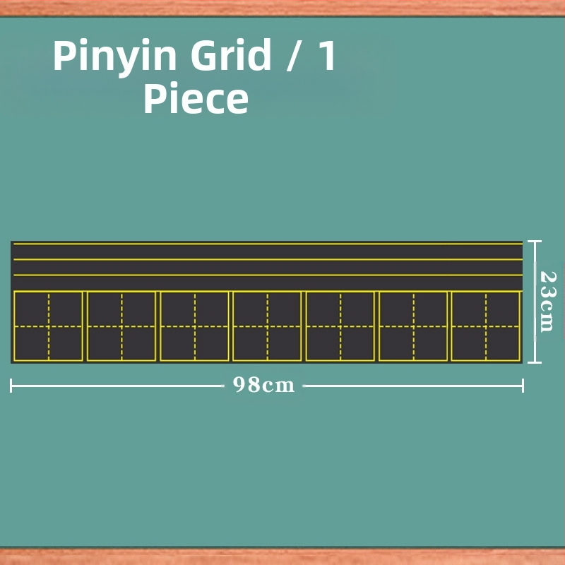 Magnėzinė rašomoji lenta su mediniu paneliu, vienpusė; prekė Other; specifikacija Other; rašymo tinkleliai su keturiomis ir trimis eilutėmis