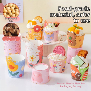 Θήκες για μαφίν από χαρτί, κατηγορία: χαρτί ψησίματος, στυλ: μοντέρνα απλότητα, επίστρωση: Άλλο, υλικό: προεπιλεγμένο