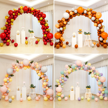 Latekso balionų arkos stulpas, ateivio formos, prekė Quiet, be logotipo, baliono tipas: latekas