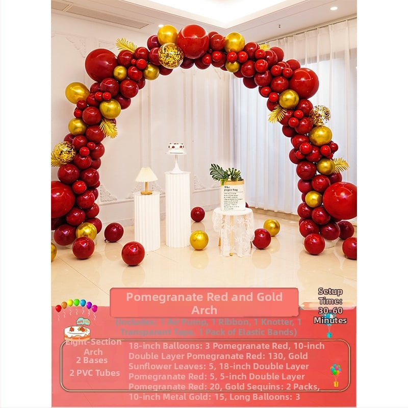 Latekso balionų arkos stulpas, ateivio formos, prekė Quiet, be logotipo, baliono tipas: latekas