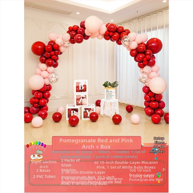 Latekso balionų arkos stulpas, ateivio formos, prekė Quiet, be logotipo, baliono tipas: latekas