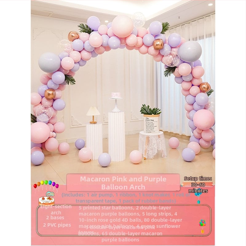 Latekso balionų arkos stulpas, ateivio formos, prekė Quiet, be logotipo, baliono tipas: latekas