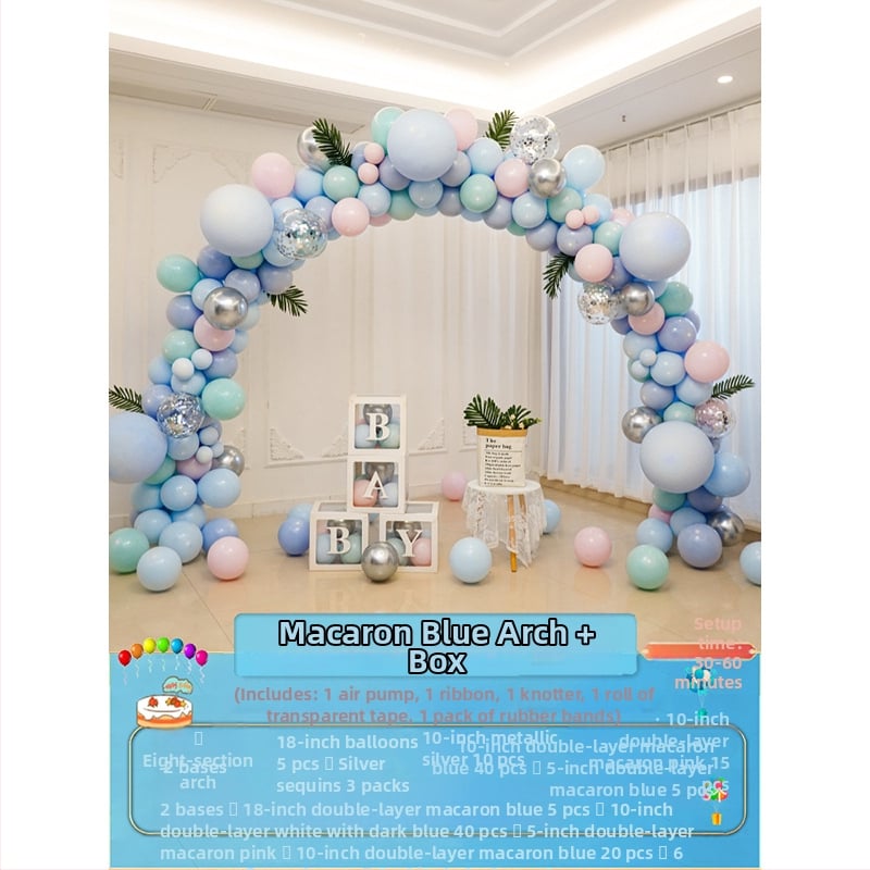 Latekso balionų arkos stulpas, ateivio formos, prekė Quiet, be logotipo, baliono tipas: latekas