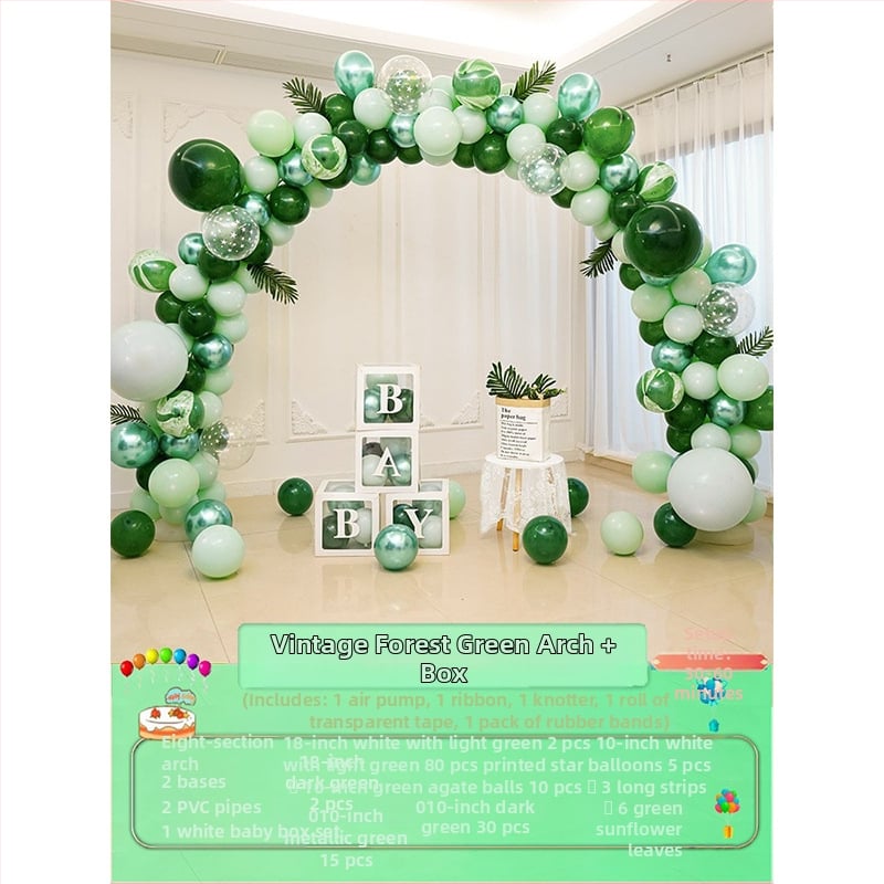 Latekso balionų arkos stulpas, ateivio formos, prekė Quiet, be logotipo, baliono tipas: latekas