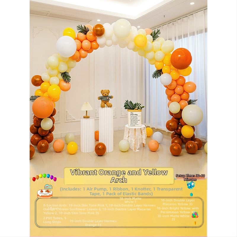 Latekso balionų arkos stulpas, ateivio formos, prekė Quiet, be logotipo, baliono tipas: latekas