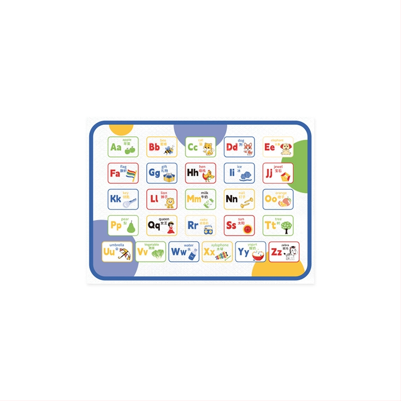 Vienkartinis stalo kilimėlis kūdikiams – popierius; atsparus vandeniui, dėmėms ir aliejui; logotipo pritaikymas; prekinis ženklas Doctor Jiao; Placemat serija; išleistas 2023.