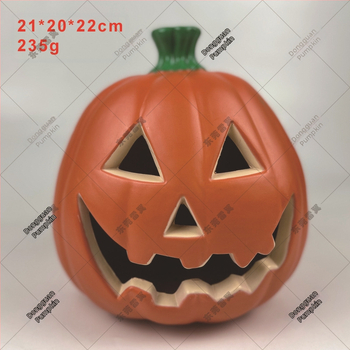 Декоративна пластмасова тиква с дизайн на череп за Хелоуин и Коледа, изработена чрез Blow Molding; Материал: пластмаса; Процес: Blow Molding; Приложими празници: Хелоуин, Коледа