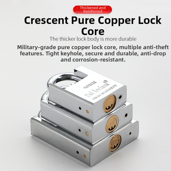 Κλειδαριά οικιακής χρήσης Flat Ring, μοντέλο g-type, από χαλκό, για μικρές πόρτες, πυρασφάλεια