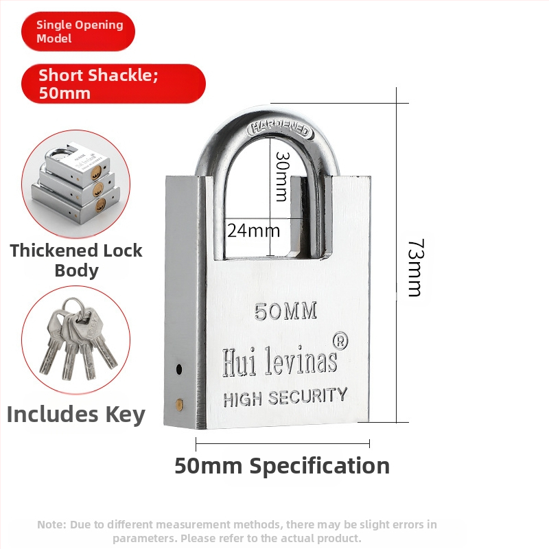 Κλειδαριά οικιακής χρήσης Flat Ring, μοντέλο g-type, από χαλκό, για μικρές πόρτες, πυρασφάλεια