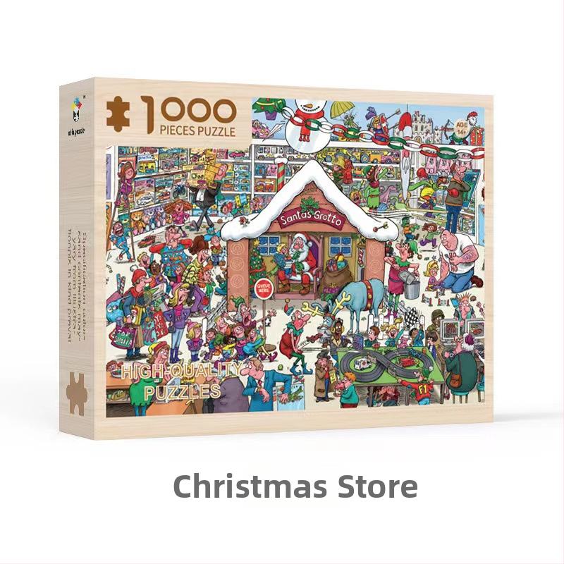 Plokščias popieriaus dėlionė, 24 dėžučių atskaitymas, vienos funkcijos žaislas 15-35 metų