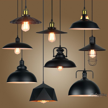 Σιδερένιος πολυέλαιος με LED φως, μονής κεφαλής, κατάλληλος για διάδρομο και εστιατόριο