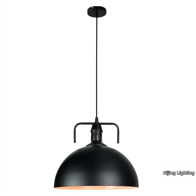 Železný luster s LED svetlom, s jednou hlavou, vhodný pre chodbu a reštauráciu