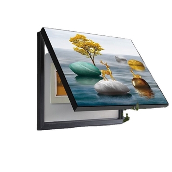 Διακοσμητικός πίνακας σε σκανδιναβικό ύφος για κουτί μέτρησης, με κάδρο PS, ζωγραφισμένος με λάδι σε καμβά, μονής κομμάτι, κατάλληλος για το σαλόνι