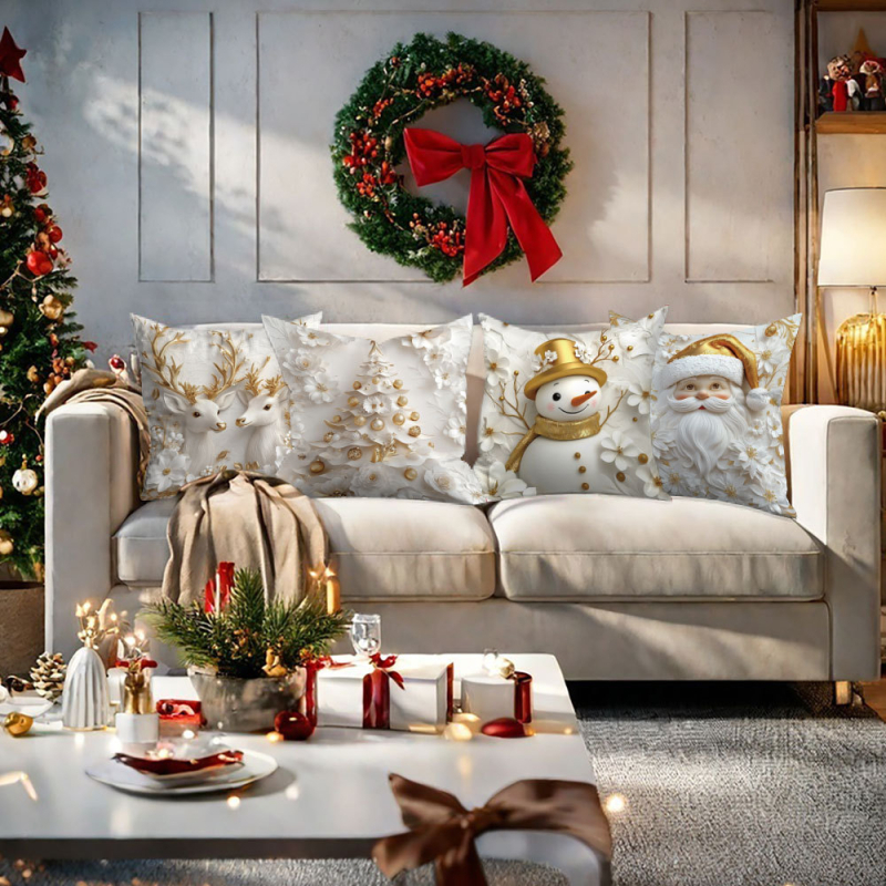 Pagalvėlės užvalkalas, poliesteris, Skandinaviškas stilius, gyvenamajam kambariui, su logotipo spauda, pritaikymas įmanomas