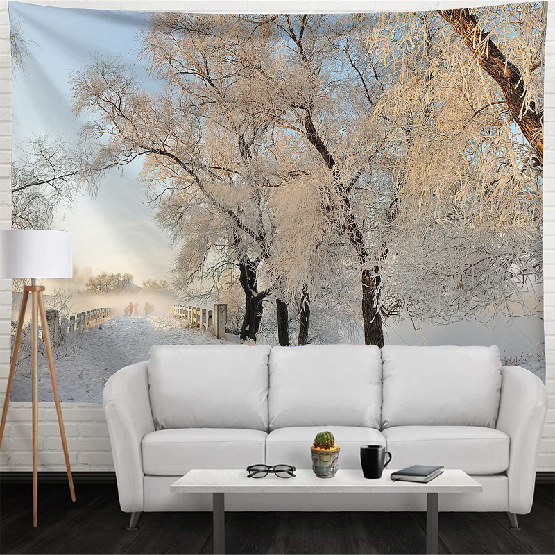 100% poliesterio gobelenas, geometrinis abstraktus raštas, stačiakampio formos, mašininis audimas, dekoratyvinis sienos gobelenas