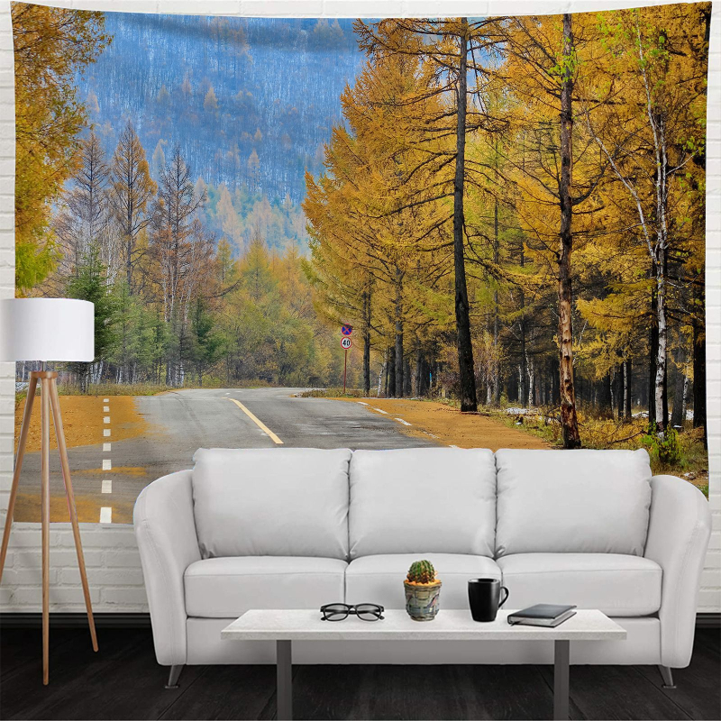 100% poliesterio gobelenas, geometrinis abstraktus raštas, stačiakampio formos, mašininis audimas, dekoratyvinis sienos gobelenas