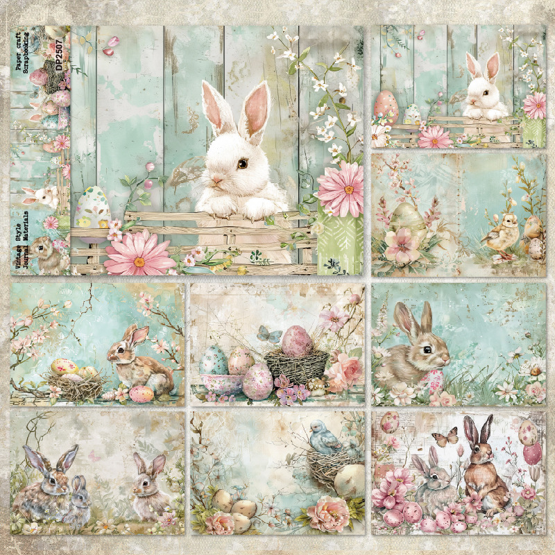 Едностранна декоративна хартия за DIY фотоалбуми и скрапбук фон DP2507