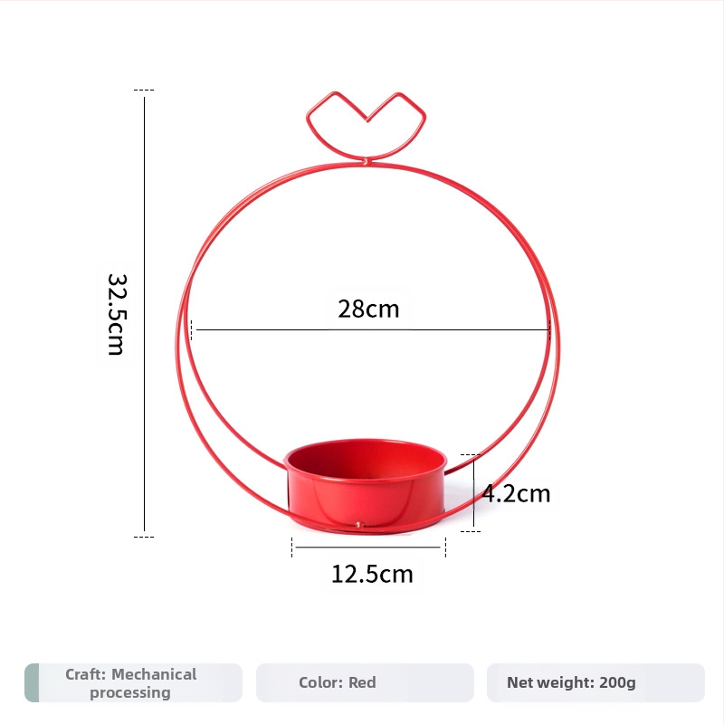 Metalni koš za cvijeće, umjetnost željeza, skandinavski minimalistički stil, za stolni, podni ili viseći prikaz
