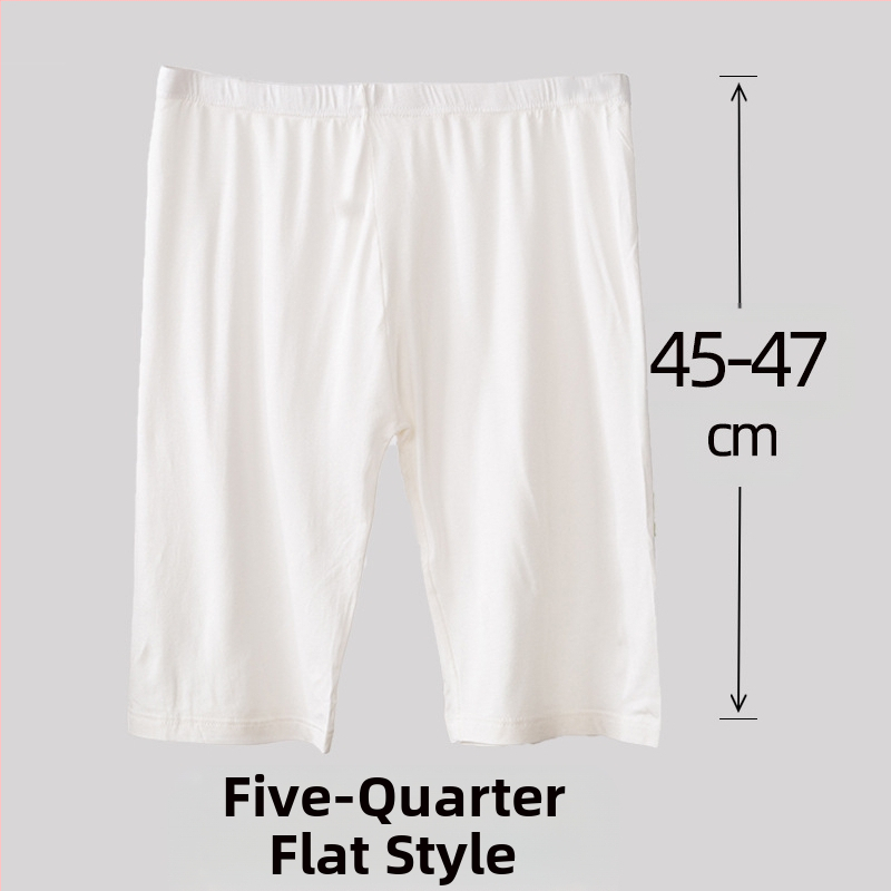 Moteriški viskozės nėriniai saugūs šortai su vidutiniu juosmeniu, medvilnės pamušalas, greitas džiovinimas