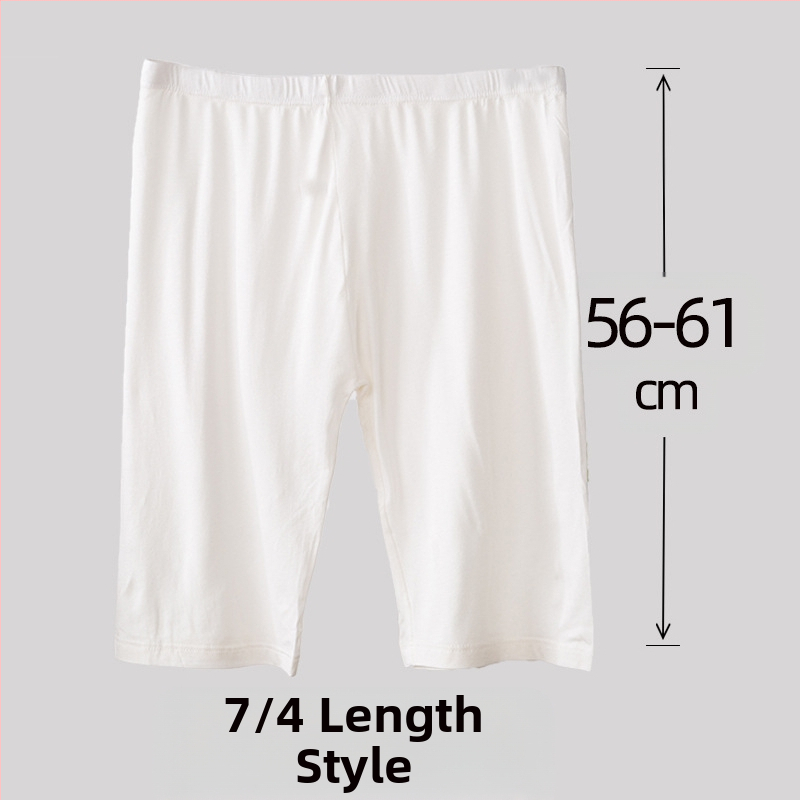 Moteriški viskozės nėriniai saugūs šortai su vidutiniu juosmeniu, medvilnės pamušalas, greitas džiovinimas