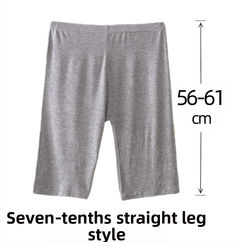 Moteriški viskozės nėriniai saugūs šortai su vidutiniu juosmeniu, medvilnės pamušalas, greitas džiovinimas