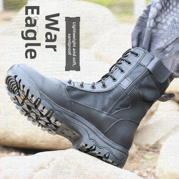 Jun Zhidu Aukštos dykumos sportbačiai, Poliesteris, Unisex, taktiški turistiniai batai